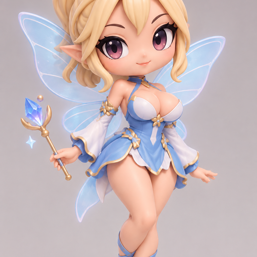 Sylphina Spirit 3D Model