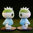 Aural_Attack_03.png Aural – Chibi Sky Striker | Fantasy Soccer STL for 3D Printing