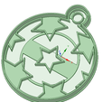 bola_estrellas.png Christmas tree ball cookie cutter