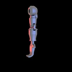 robot-arm.jpg Download free OBJ file Robot in progress • 3D print template, swivaller