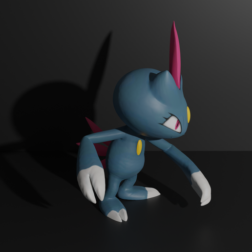 Sneasel2.png Modèle d'impression 3D de Sneasel et Weavile