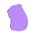 JG_Waddles_02_thin.stl Waddles - Kühlschrankmagnet