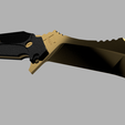 fhjkyfijtyuujtyyt.png Death Stranding - Higgs Knife - 3D Model