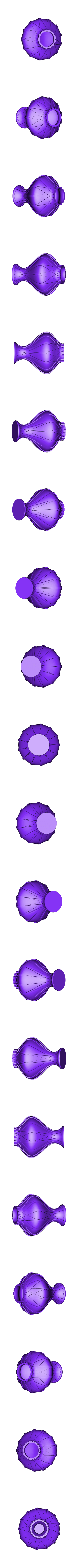 Closed Cage Vase.stl Vase Collection