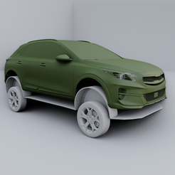1.png STL file Kia Xceed 2020・Template to download and 3D print