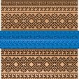 86654545.jpg Greek pattern clay roller stl / pottery roller stl / Aztec pattern clay rolling pin /ethnic pattern  cutter printer