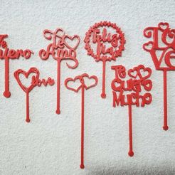 IMG-20210110-WA0006.jpg Archivo STL SAN VALENTIN TOPPERS・Diseño de impresora 3D para descargar