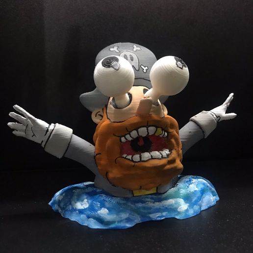 Demerval being attacked! 3D model