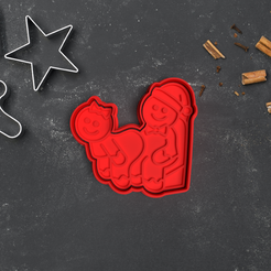 San-Valentin-9.png Fichier STL EMPORTE-PIÈCE DE BISCUITS DE LA SAINT-VALENTIN EMPORTE-PIÈCE DE BISCUITS DE LA SAINT-VALENTIN・Modèle à télécharger et à imprimer en 3D