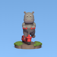 Hippo-Scooter1.png 3D file Hippo Scooter・3D printable design to download
