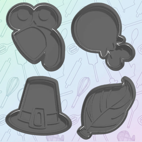 Turkey Time Cookie Cutter  Set