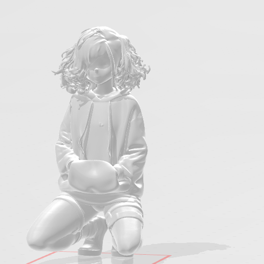 homies girl naykilla 164 3D model