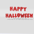 banner.png Fichier STL Bannière Happy Halloween・Modèle pour imprimante 3D à télécharger