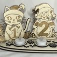 IMG_2536.jpeg Laser Cut File Advent candles cats 4mm