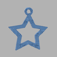 18.png Hollow christmas star X76