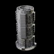 Chemical-Storage-Tower-A-Mystic-Pigeon-Gaming-4.jpg Chemical Factory Vats Walkways And Storage Tank Sci Fi Terrain