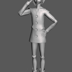 3.png Gowther (Seven Deadly Sins) 3D Model