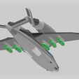 Untitled10.png Henkel He-180 Libelle (Dragonfly) ground attack jet- large display model