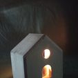 3.jpg House/candle lamp mold for plaster or cement // House/candle lamp mold for plaster or cement