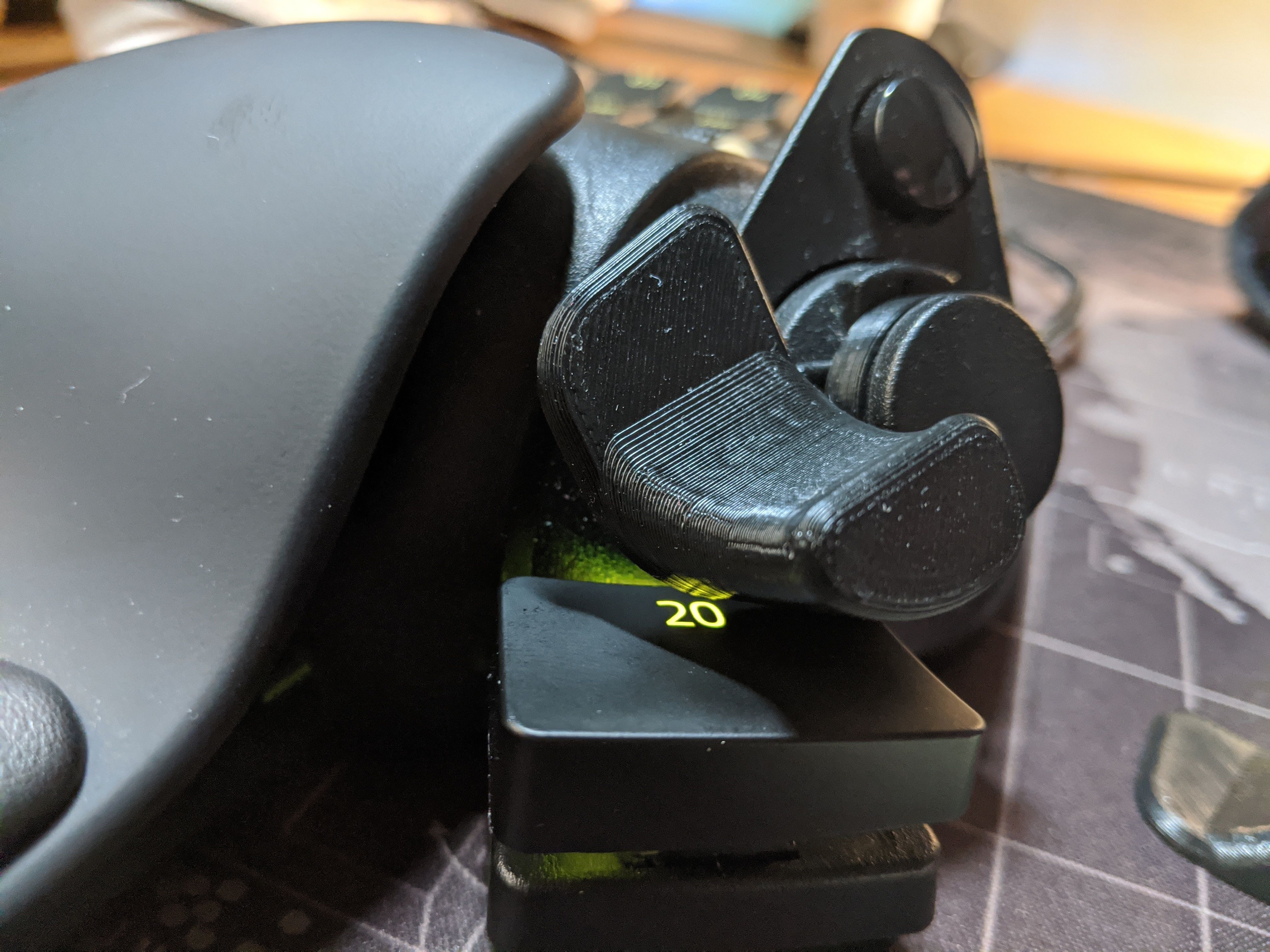 Descargar archivo STL Razer Tartarus Pro Joystick 3D Printed Replacement/Riser • Modelo para la