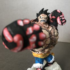 Monkey D. Luffy - Gear Fourth (Slim version) by fpxzy111