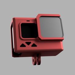 STL file Ultimate GoPro Hero 9 camera neck strap case 📷・3D printer model  to download・Cults