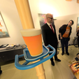 Capture d’écran 2018-04-16 à 15.34.49.png Free STL file Bird Feeder - Pole Mounted・3D printer design to download