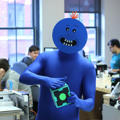 Capture d’écran 2017-11-02 à 16.38.51.png Archivo STL gratuito Multi-color Sr. Meeseeks, Meeseeks Box, Plumbus (Rick y Morty)・Idea de impresión 3D para descargar
