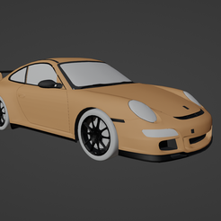 1.png STL file Porsche 911 GT3 RS・Template to download and 3D print