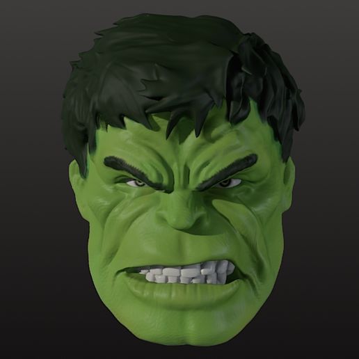 IMG_1997.jpeg Escultura de la cabeza de Hulk