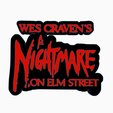 Screenshot-2024-05-05-180316.png 3x WES CRAVEN's A NIGHTMARE ON ELM STREET Logo Display by MANIACMANCAVE3D