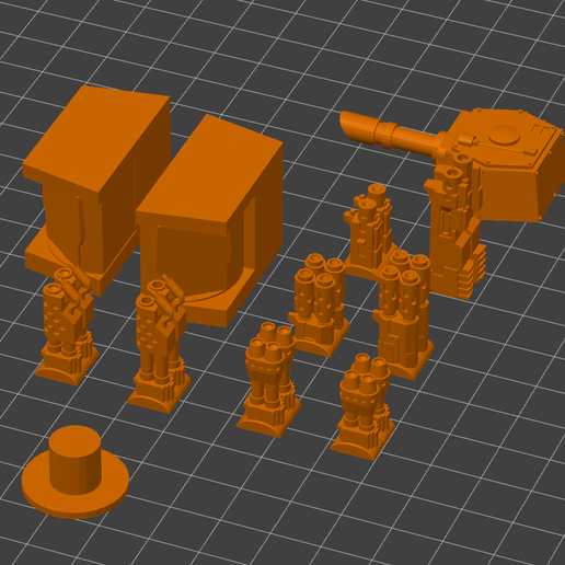 Baneblade Sponson parts