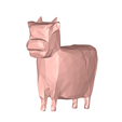 model-2.png Cute cow low poly