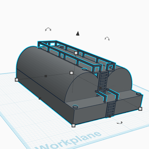 1/64 fuel tank