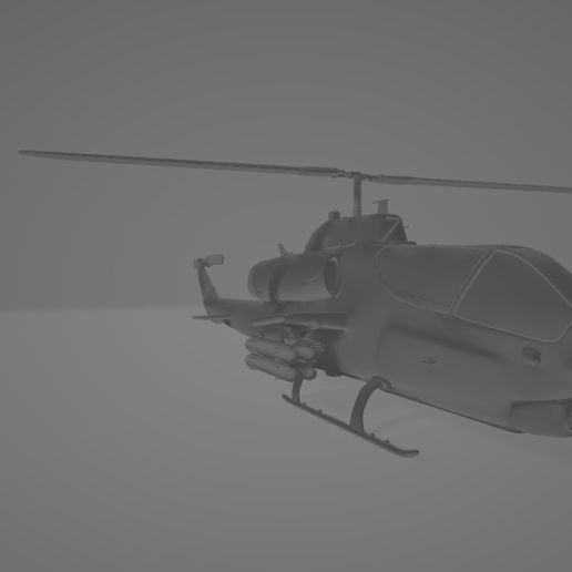 5.jpg Bell AH1W Super Cobra 3D Modell + Texturen