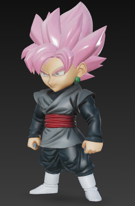 ADVERGE FIGURES DRAGON BALL (GOKU BLACK ROSE) STL File for 3D  printingCults