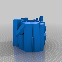 0e1c2ae5-3da2-4534-b839-ebd6366f78a4.png Fichier 3D gratuit Porte-crayons en cristal d'émeraude・Design imprimable en 3D à télécharger