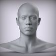 300.30.jpg 13 Male Head Sculpt 01 3D model Low-poly 3D model