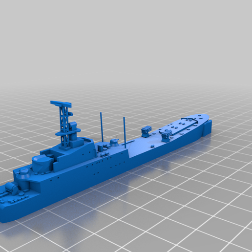 Free 3D file Polnocny-class landing ship・3D print design to download・Cults