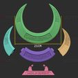18.jpg STL file The Crescent Darts - Moon Knight Weapon - Marvel Comics Cosplay・3D printing template to download