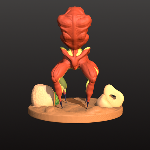 👹 Oddworld scrab・Free STL File for 3D printing・Cults