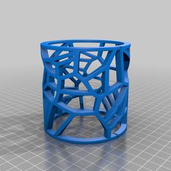 04d0adc2-b2e9-4851-adc9-d2b6f16645e3.png Archivo 3D gratuito Arte matemático: Lámpara cilíndrica de Voronoi・Design para impresora 3D para descargar