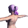 6.jpg Beautiful Naked woman -Rigged 3D model