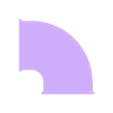 N Scale Air Duct 6x8 Curve 90.stl N Scale Modular Air Ducts (Horizontal)