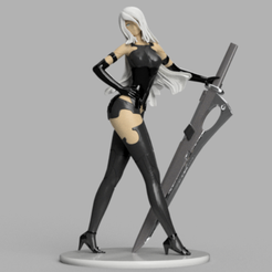 00.png Archivo 3D ANIME - A2 NIER AUTOMATA・Diseño de impresora 3D para descargar
