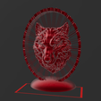 Screenshot_9.png Suspended - 3D Wolf - Thread Art STL
