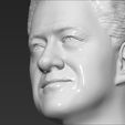 20.jpg President Bill Clinton bust 3D printing ready stl obj formats