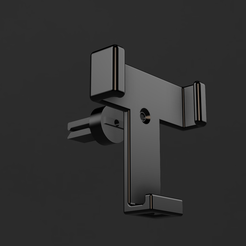 7.png Fichier STL Support de ventilation de voiture : Support cellulaire pour la ventilation de voiture・Objet imprimable en 3D à télécharger