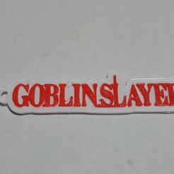 Goblin-Slayer.jpg STL file Goblin Slayer Anime Key Chain・3D printable model to download