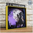 005B.jpg THE LITTLE WITCH - HALLOWEEN COUNTDOWN CALENDAR - WITH LED LIGHTING
